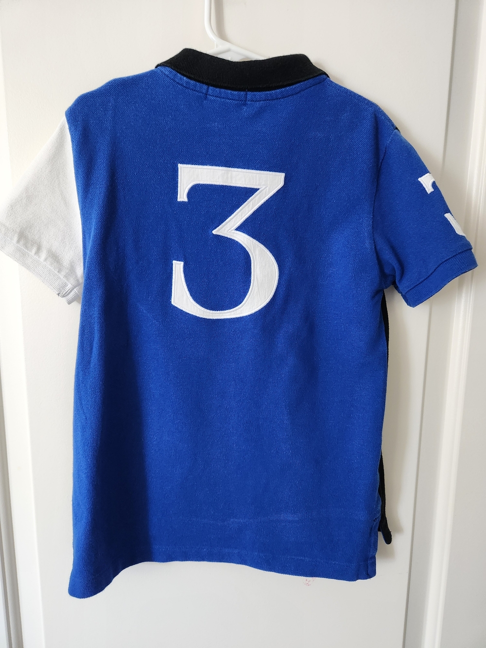Boys Ralph Lauren Navy Polo - Picture 2 of 5